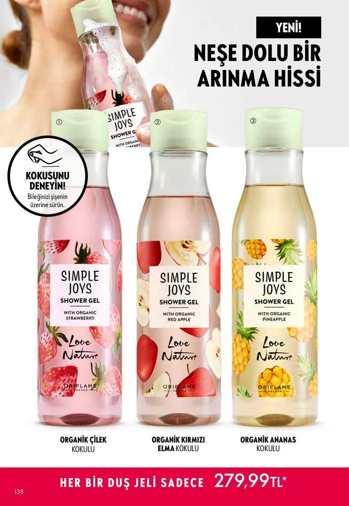Katalog Oriflame katalog 1 Ağustos - 15 Ağustos 2024 - aktüel Sayfa 138