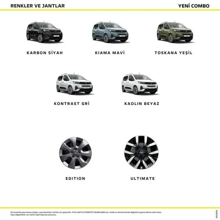 Katalog Opel Yeni Combo 14 Temmuz - 28 Temmuz 2024 - aktüel Sayfa 5
