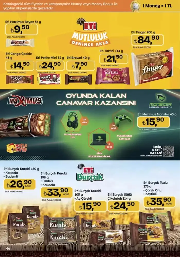 Katalog Migros katalog 25 Ekim - 8 Kasım 2024 - aktüel Sayfa 46