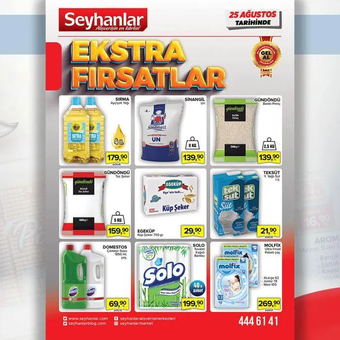 Katalog Seyhanlar katalog 25 Ağustos - 8 Eylül 2024 - aktüel Sayfa 2