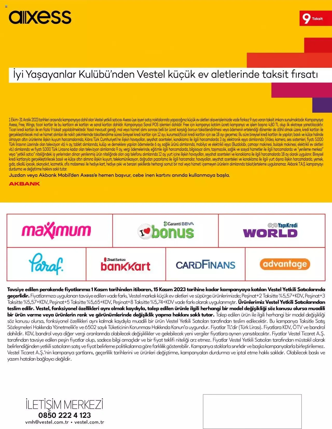 Katalog Vestel - Küçük Ev Aletleri 1 Kasım - 15 Kasım 2023 - aktüel Sayfa 2