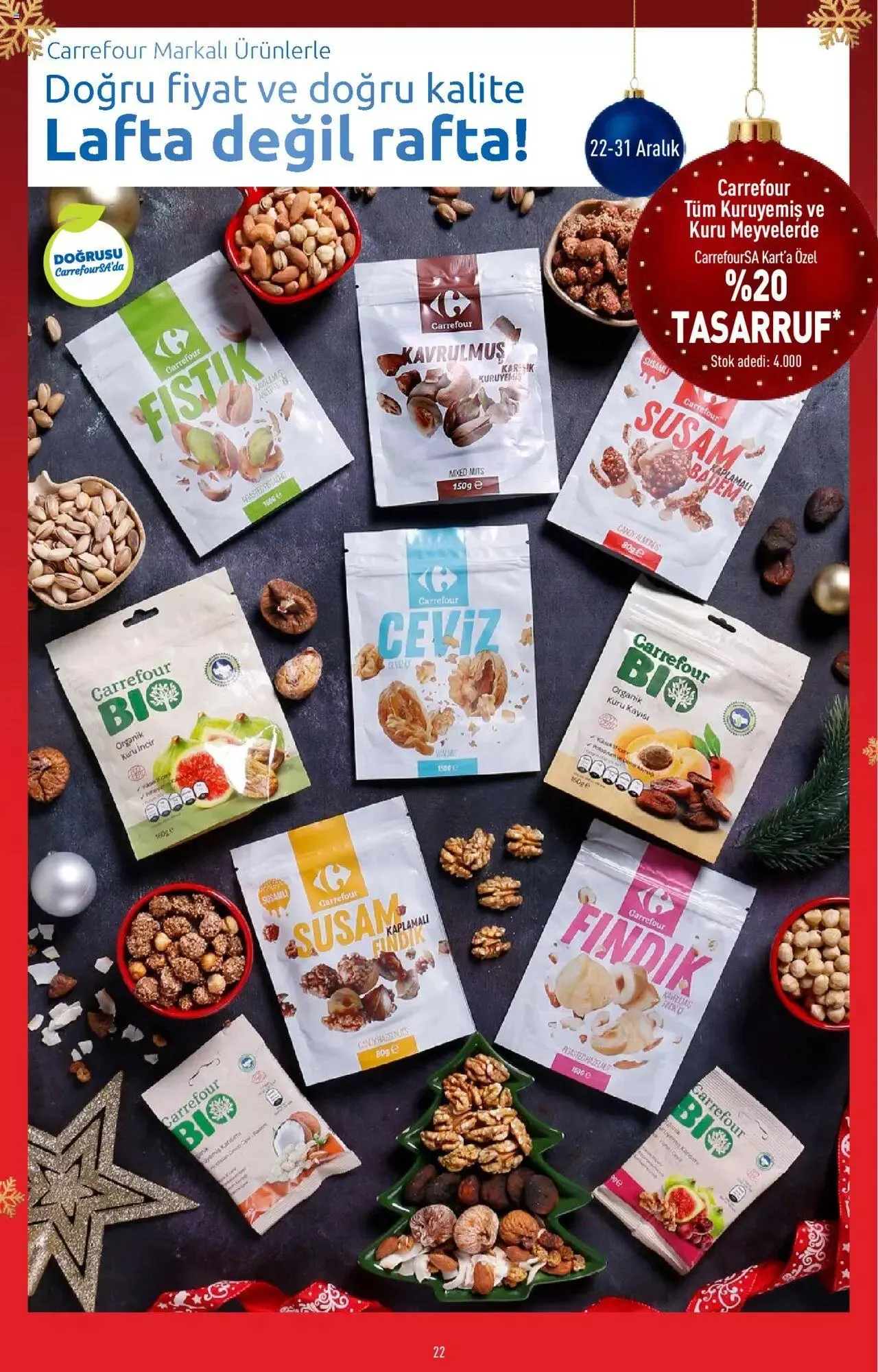Katalog CarrefourSA Katalog 25 Aralık - 2 Ocak 2024 - aktüel Sayfa 22