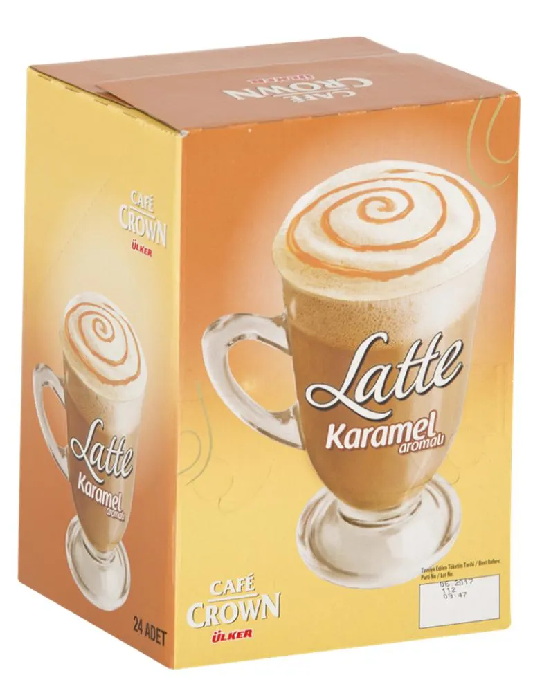 Ülker Cafe Crown Karamelli Latte 24x17 g