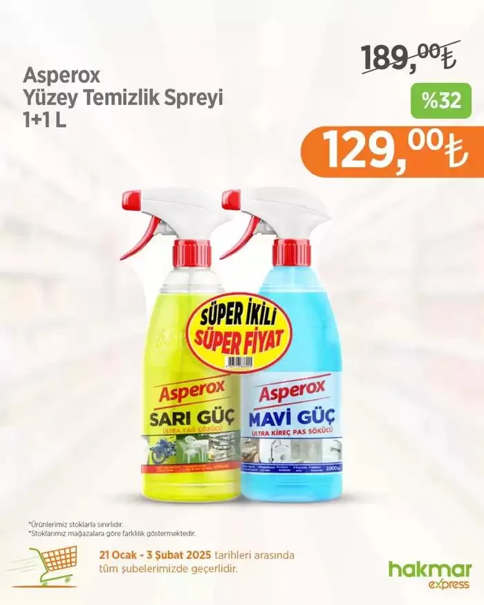 Katalog Hakmar Express katalog 22 Ocak - 5 Şubat 2025 - aktüel Sayfa 4