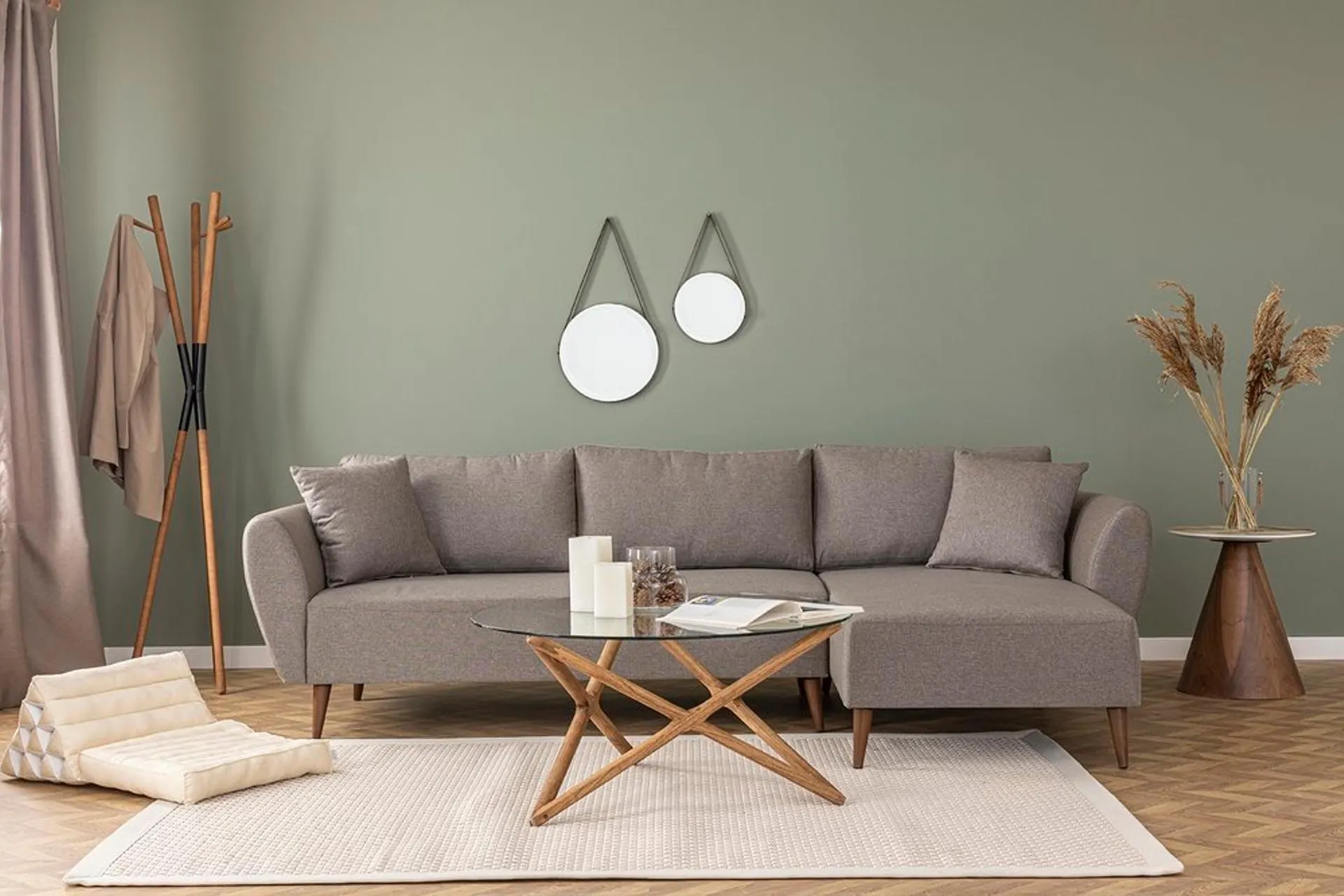 LOTO KÖŞE KOLTUK, GRİ, SAĞ KÖŞE (AH4-128)