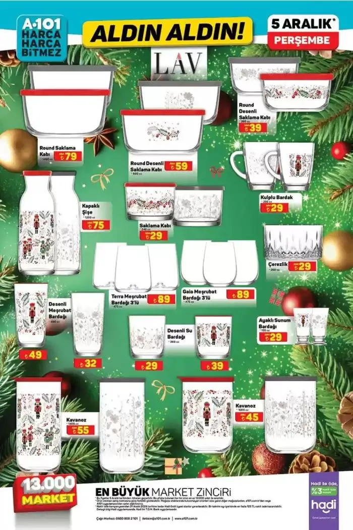 Katalog A101 5 Aralık Aldın Aldın Kataloğu 30 Kasım - 14 Aralık 2024 - aktüel Sayfa 2