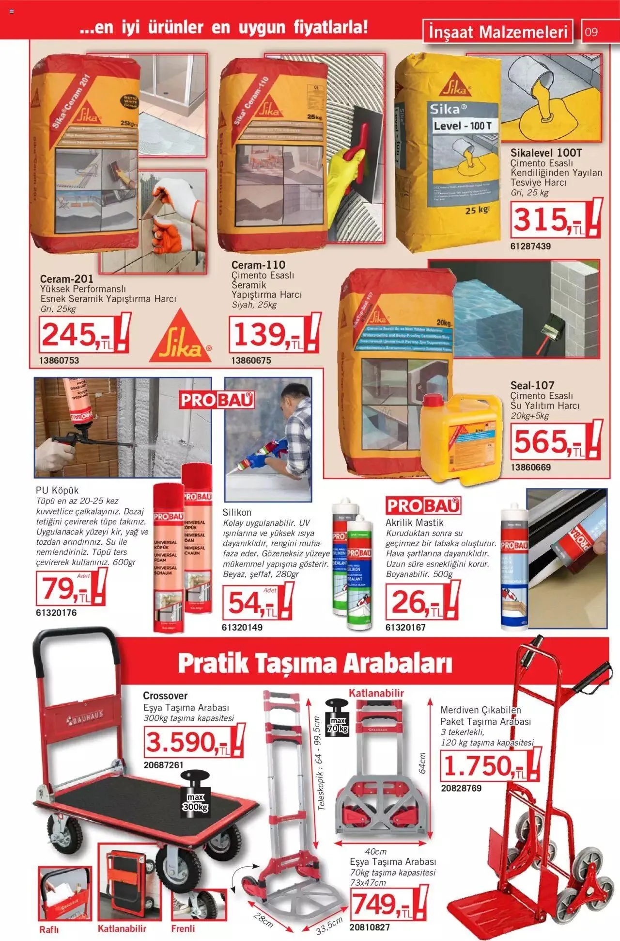 Katalog Bauhaus Katalog 1 Ağustos - 1 Eylül 2023 - aktüel Sayfa 9