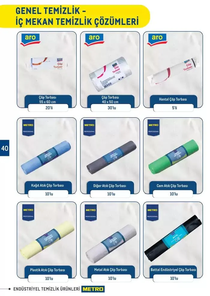 Katalog Endüstriyel Temizlik Ürünleri 7 Şubat - 31 Aralık 2025 - aktüel Sayfa 40