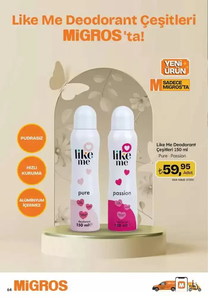 Katalog Migros katalog 9 Ocak - 22 Ocak 2025 - aktüel Sayfa 64