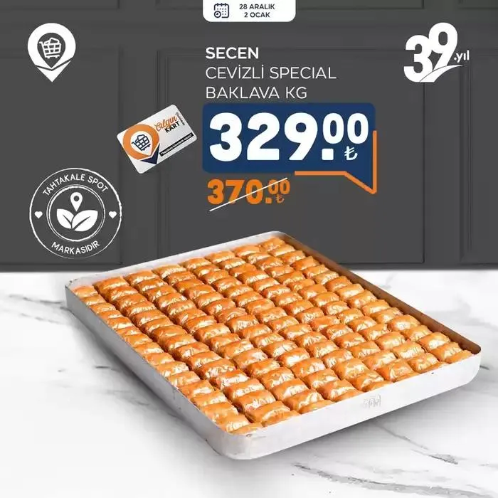 Katalog Özel fırsatlar ve indirimler 30 Aralık - 13 Ocak 2025 - aktüel Sayfa 1