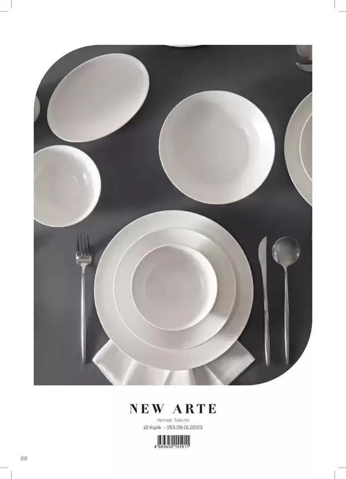 Katalog Sofra 2 İlkbahar 30 Ekim - 31 Aralık 2024 - aktüel Sayfa 22