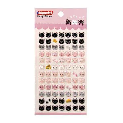 Bigpoint 850 Sticker Renklı Kedıler