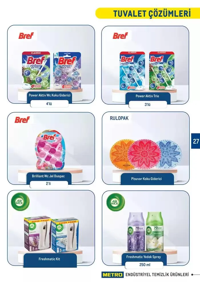 Katalog Endüstriyel Temizlik Ürünleri 7 Şubat - 31 Aralık 2025 - aktüel Sayfa 27