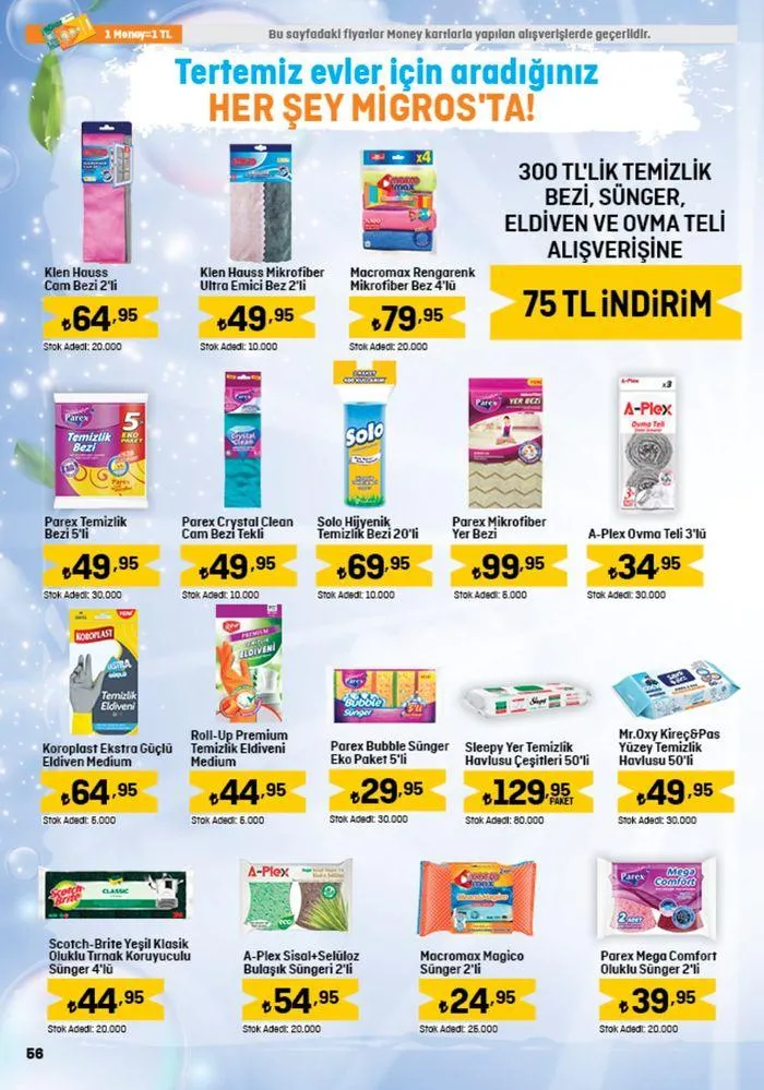 Katalog Migros katalog 27 Haziran - 11 Temmuz 2024 - aktüel Sayfa 56