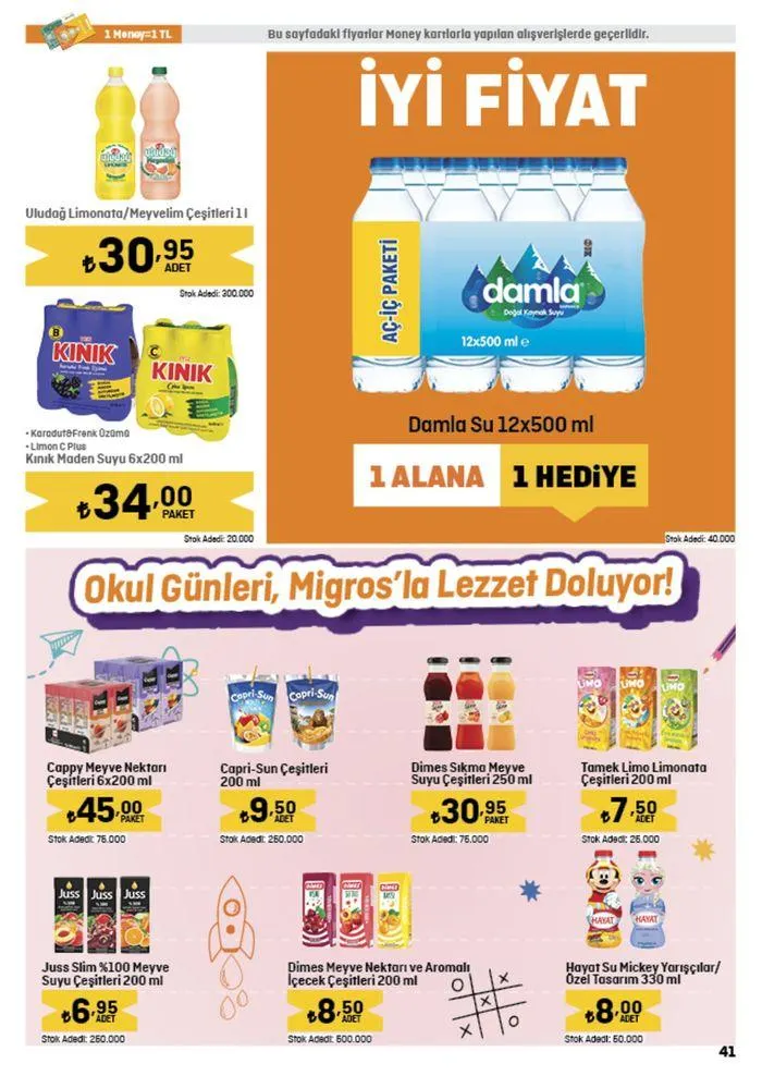Katalog Migros katalog 29 Ağustos - 11 Eylül 2024 - aktüel Sayfa 41