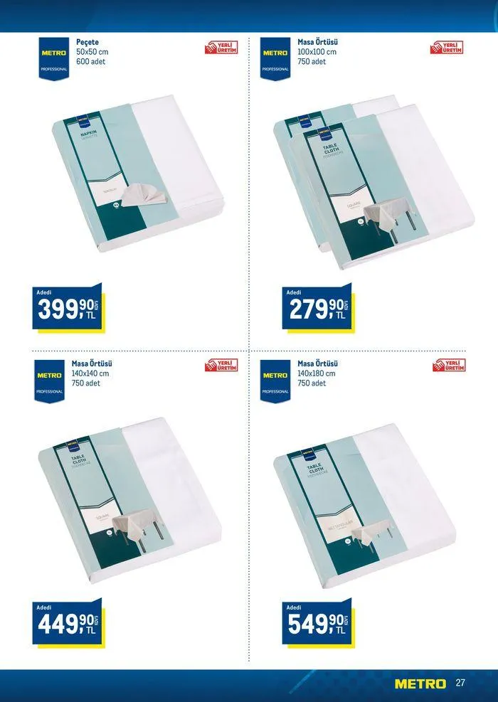 Katalog Horeca Sezona Hazırlık 15 Ağustos - 22 Ağustos 2024 - aktüel Sayfa 27