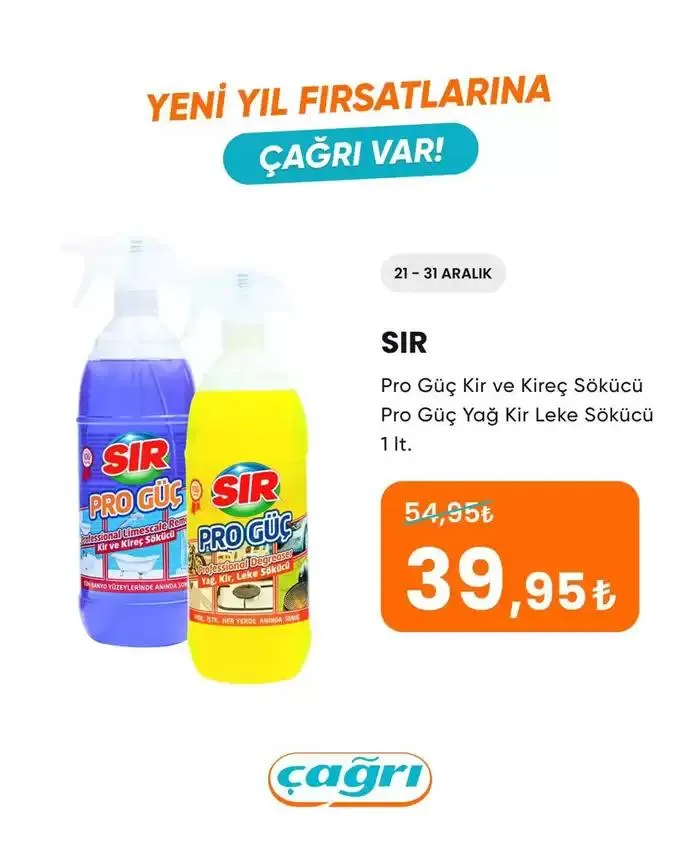 Katalog Çağrı Market katalog 23 Aralık - 6 Ocak 2025 - aktüel Sayfa 5