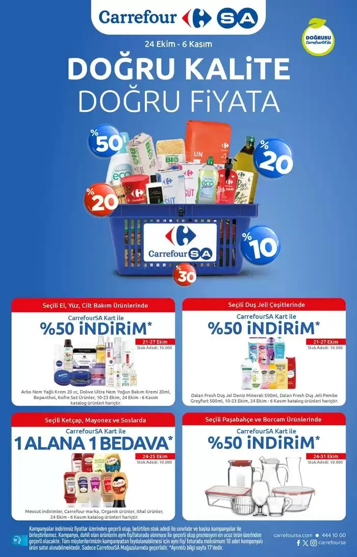 Carrefour Katalog 24 Ekim - 6 Kasım - 1
