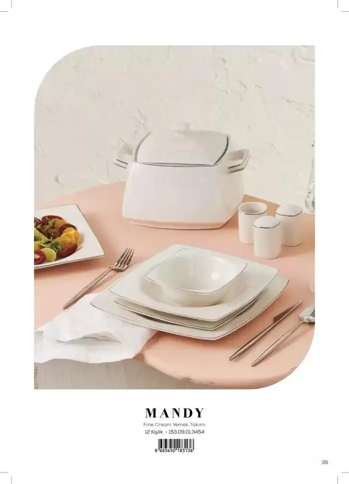 Katalog Sofra 2 İlkbahar 30 Ekim - 31 Aralık 2024 - aktüel Sayfa 35