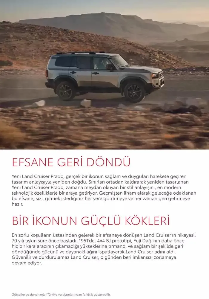 Katalog Land Cruiser Prado 24 Ocak - 24 Ocak 2026 - aktüel Sayfa 2