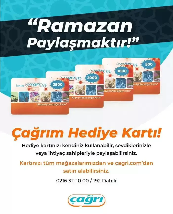 Çağrı Market katalog - 1