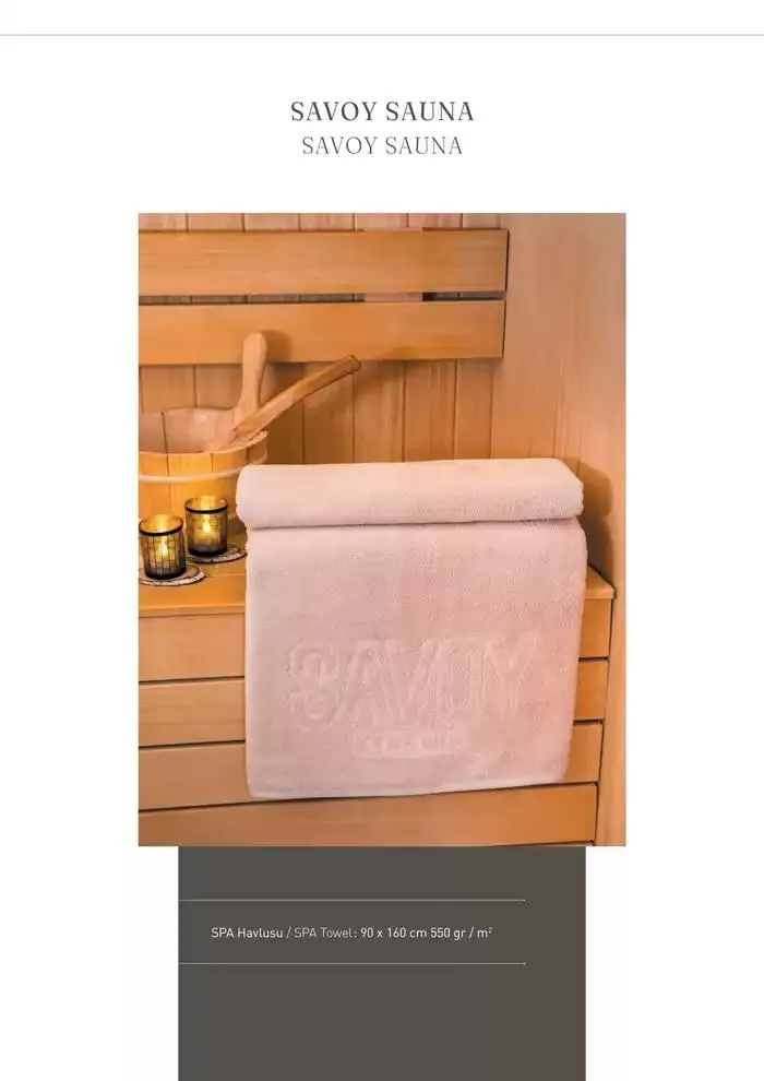 Katalog OTEL VE SPA TEKSTILI 2025 KOLEKSIYONU 8 Ocak - 31 Aralık 2025 - aktüel Sayfa 20