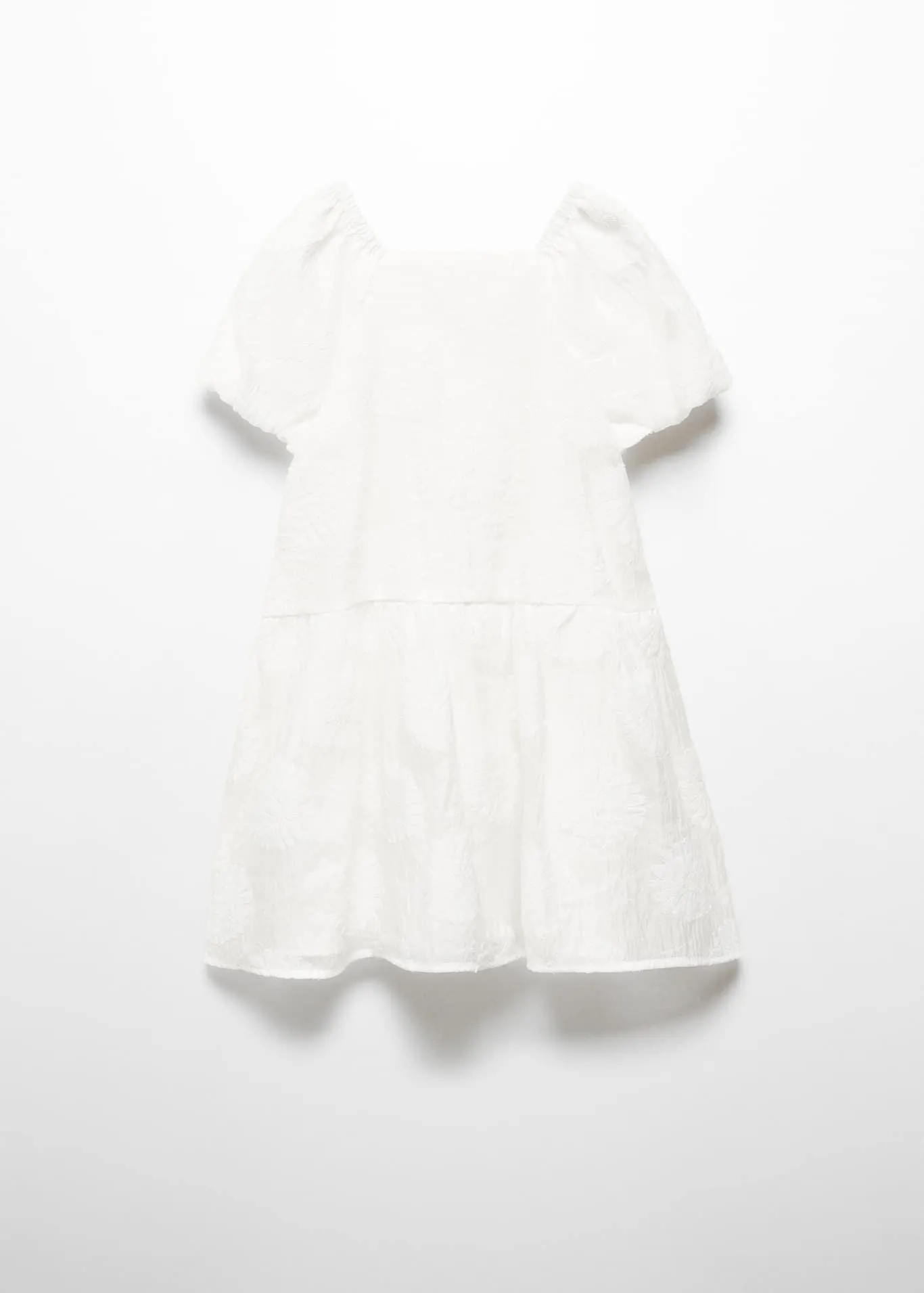 Çiçek işlemeli elbise