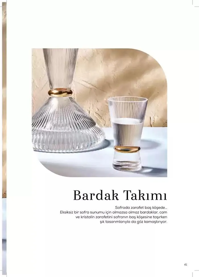Katalog Sofra 2 İlkbahar 30 Ekim - 31 Aralık 2024 - aktüel Sayfa 41