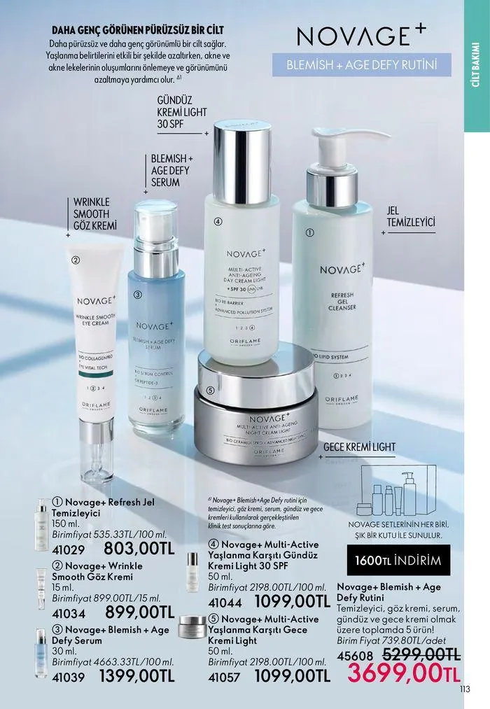 Katalog Oriflame katalog 1 Ağustos - 15 Ağustos 2024 - aktüel Sayfa 113