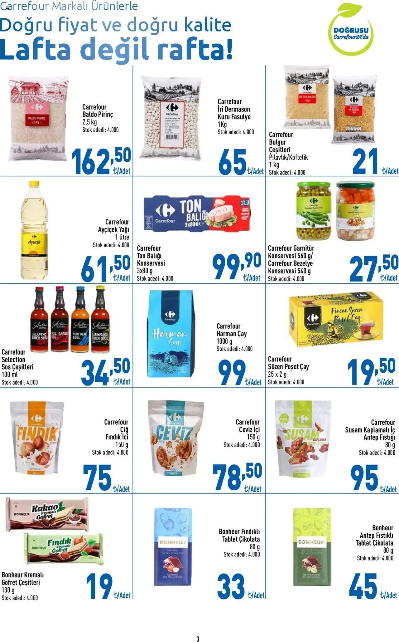 Katalog CarrefourSA Katalog 10 Ekim - 23 Ekim 2024 - aktüel Sayfa 3