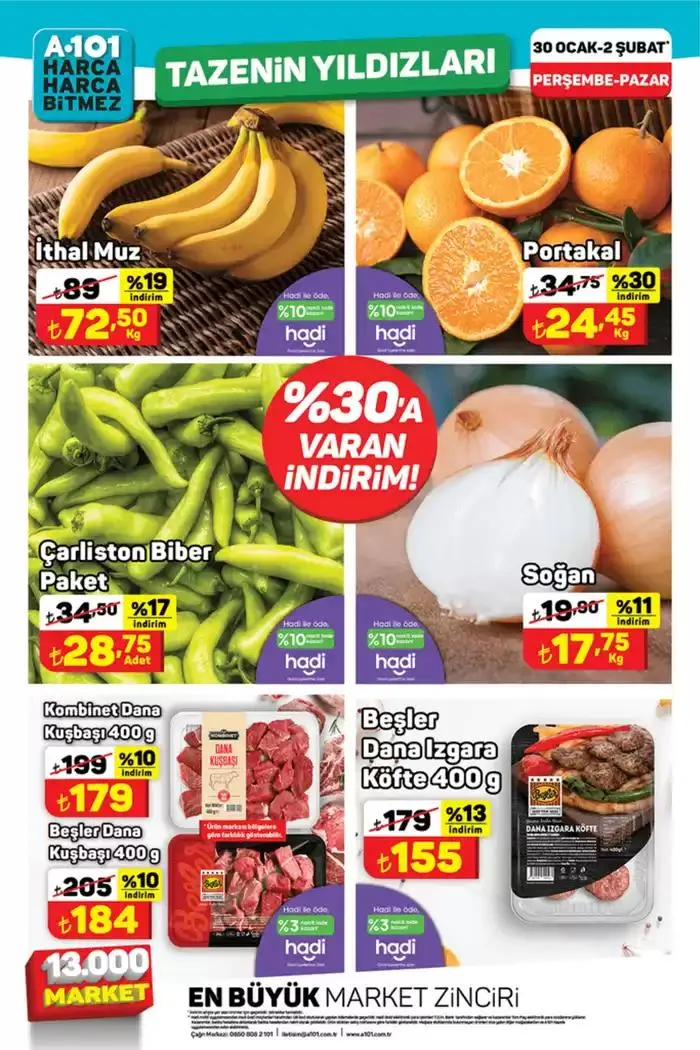 Katalog A101 Haftanın Yıldızları 30 Ocak - 13 Şubat 2025 - aktüel Sayfa 4