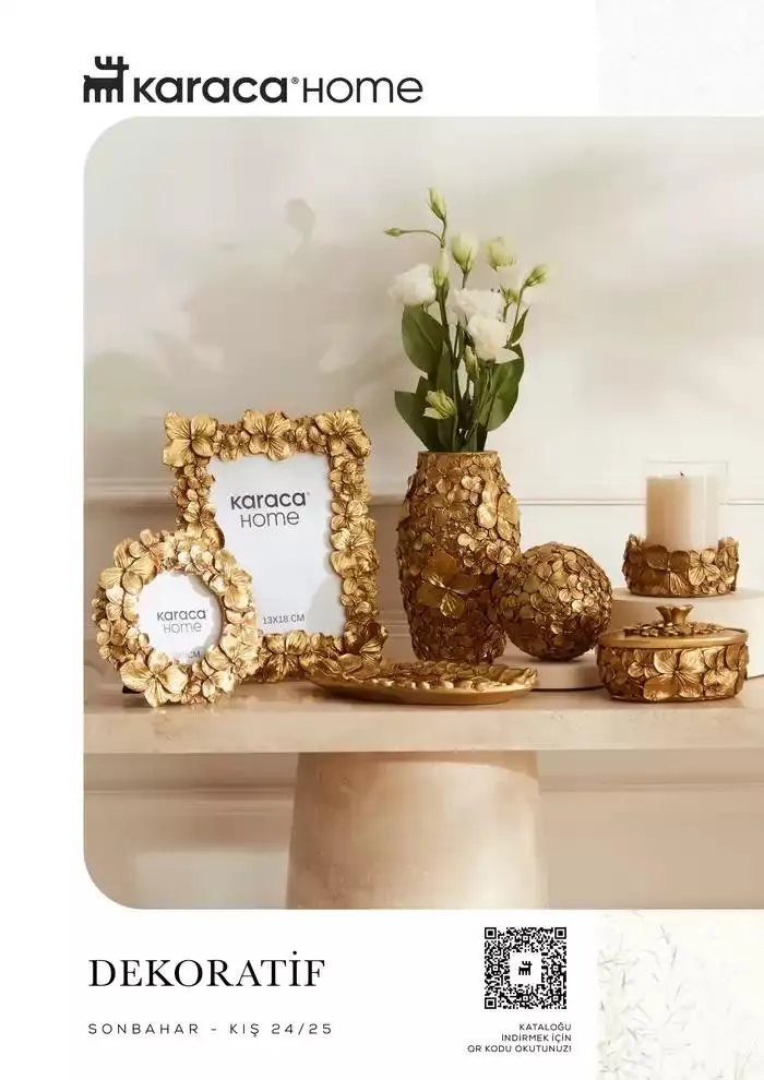 Katalog Karaca Home - Dekoratif Sonbahar 6 Ocak - 31 Ocak 2025 - aktüel Sayfa 1