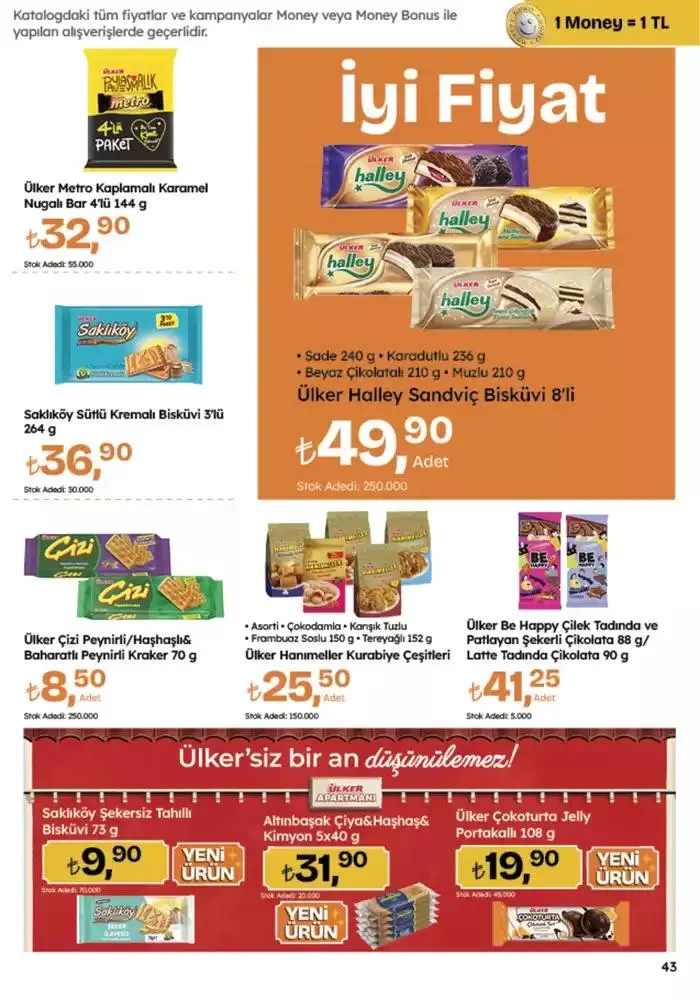 Katalog Migros katalog 25 Ekim - 8 Kasım 2024 - aktüel Sayfa 43