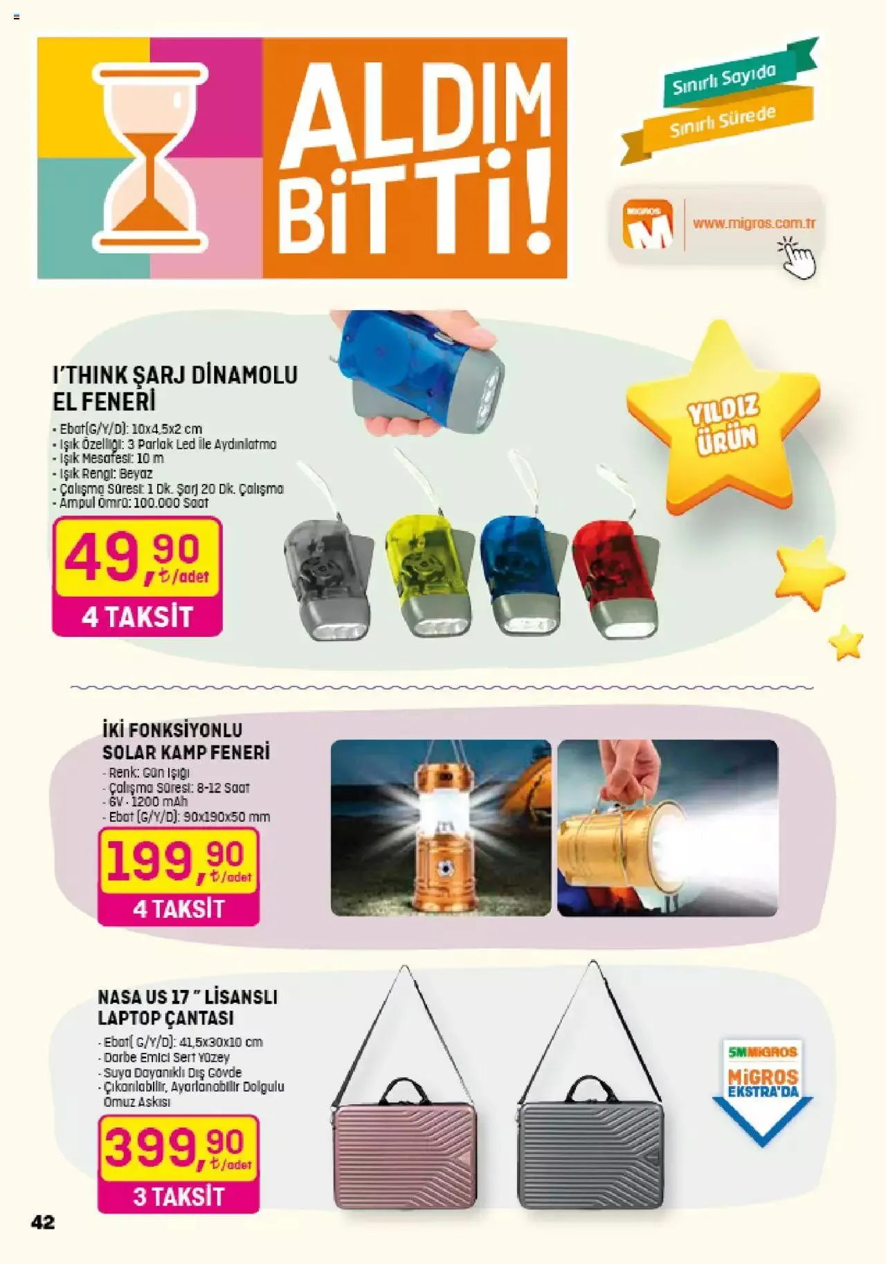 Katalog Migros Katalog - 5M Migroskop 14 Eylül - 27 Eylül 2023 - aktüel Sayfa 119