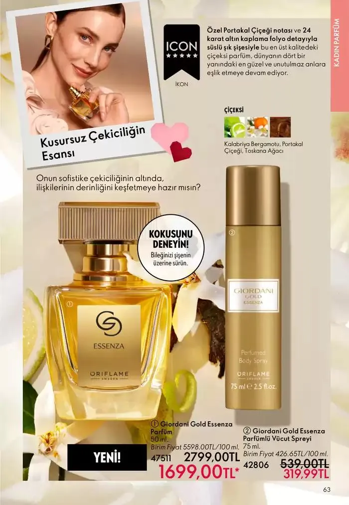 Katalog Oriflame katalog 1 Şubat - 15 Şubat 2025 - aktüel Sayfa 63