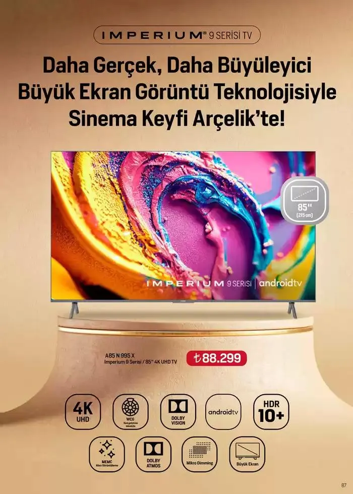 Katalog Tüm Kredi Kartlarına Peşin Fiyatına 7 Taksit Fırsatı 2 Aralık - 15 Aralık 2024 - aktüel Sayfa 85