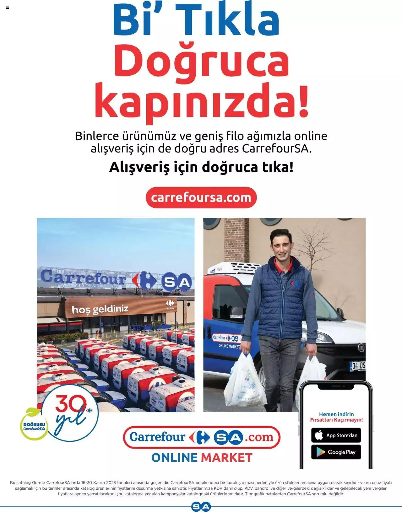 Katalog CarrefourSA Katalog Gurme 16 Kasım - 30 Kasım 2023 - aktüel Sayfa 10