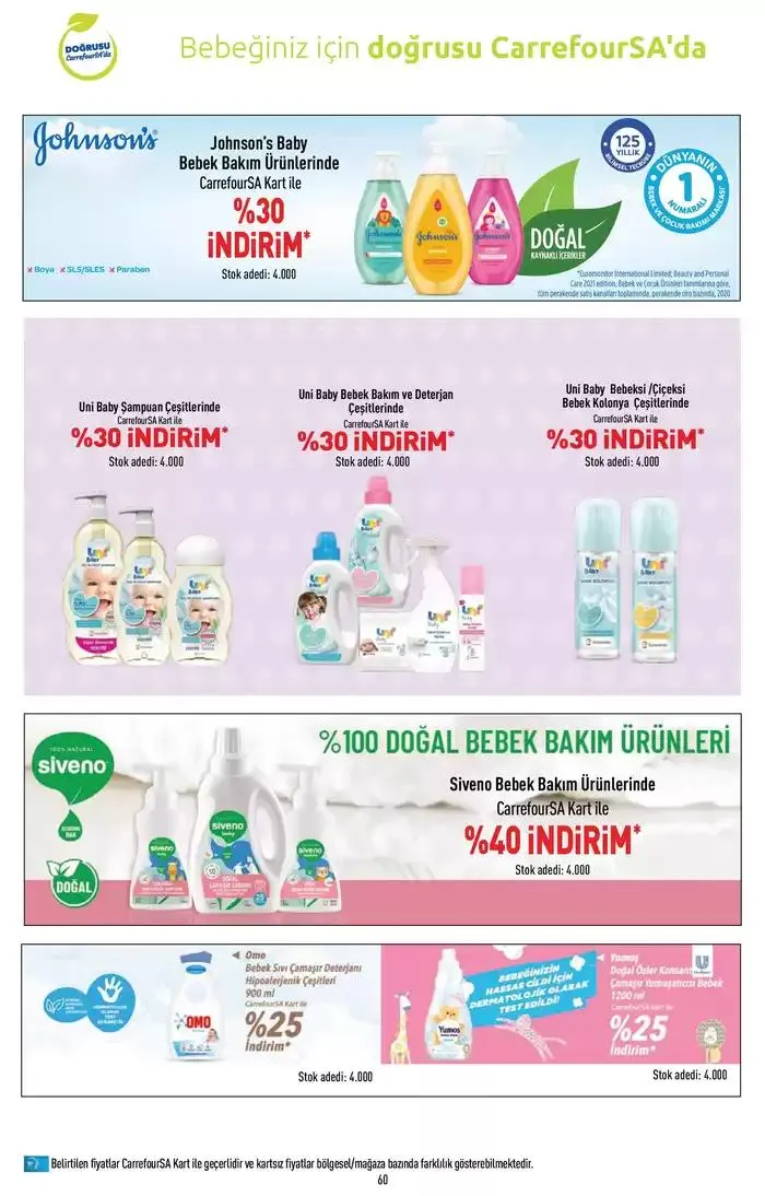Katalog Kataloglar CarrefourSA 3 Ocak - 15 Ocak 2025 - aktüel Sayfa 60