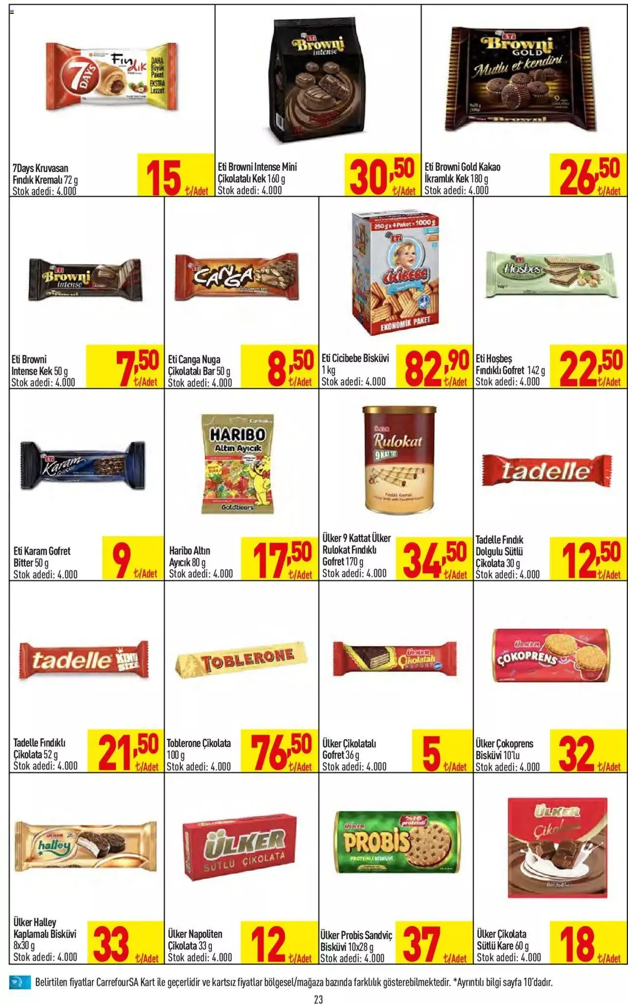 Katalog CarrefourSA Katalog 21 Eylül - 27 Eylül 2023 - aktüel Sayfa 23