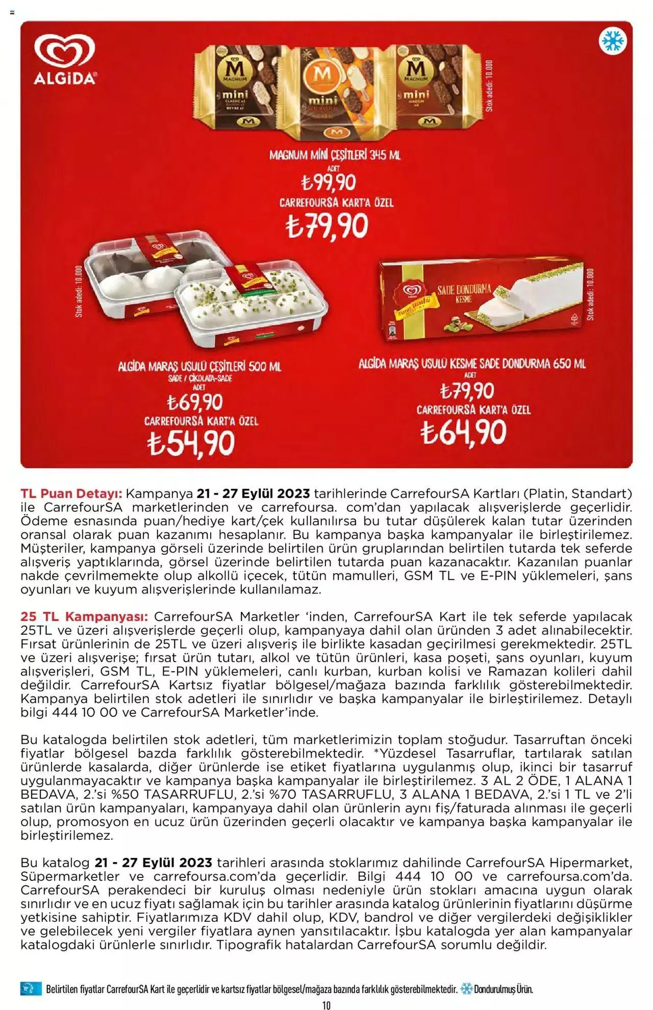 Katalog CarrefourSA Katalog 21 Eylül - 27 Eylül 2023 - aktüel Sayfa 10