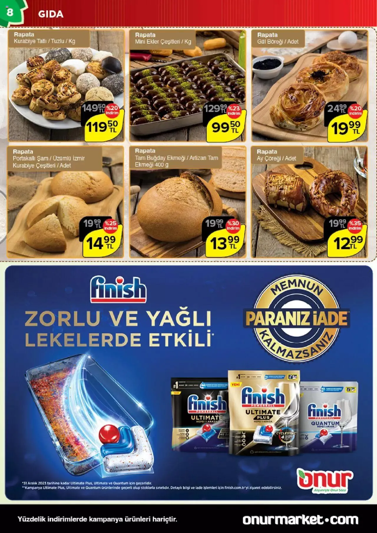 Katalog Onur Market Katalog 17 Ağustos - 29 Ağustos 2023 - aktüel Sayfa 8