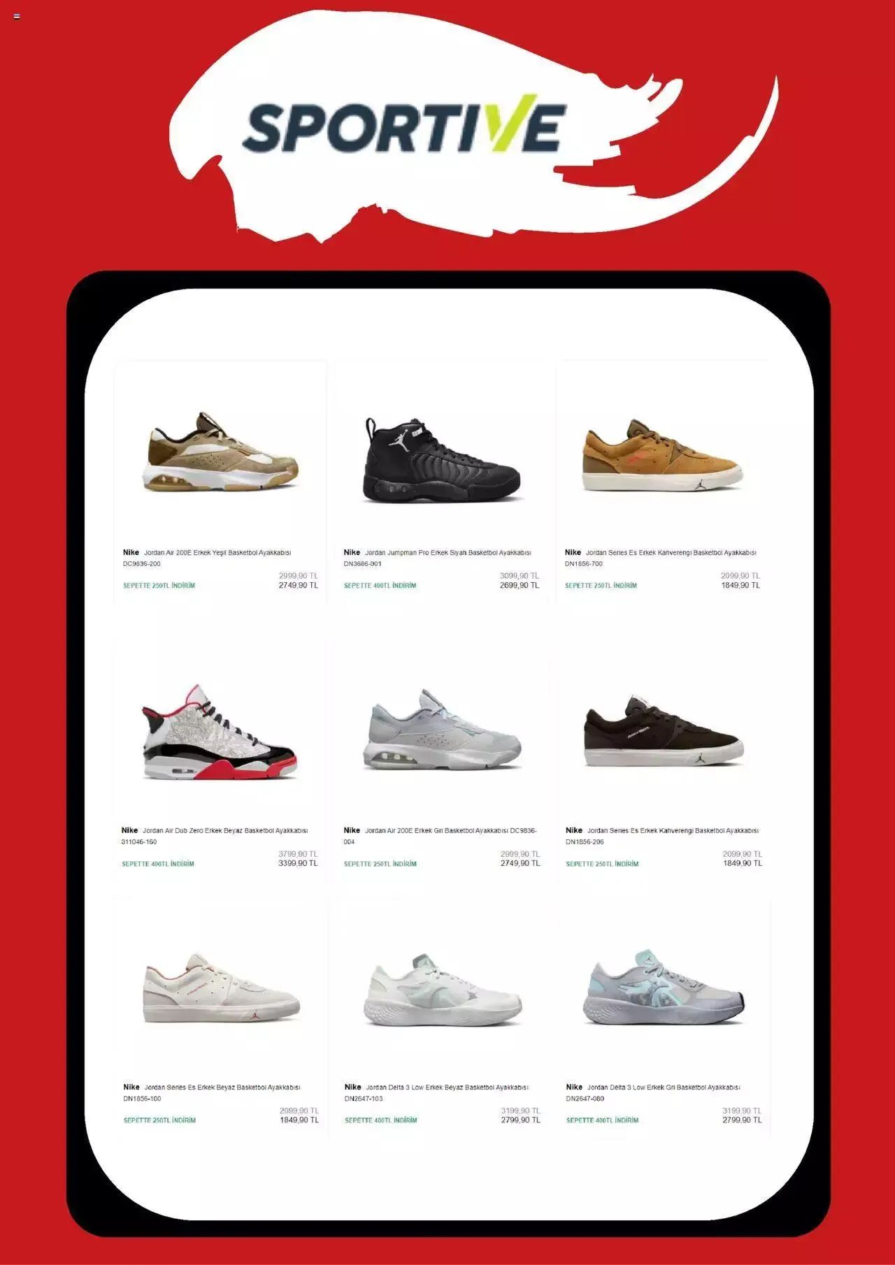 Katalog Sportive Katalog 9 Haziran - 31 Aralık 2023 - aktüel Sayfa 4