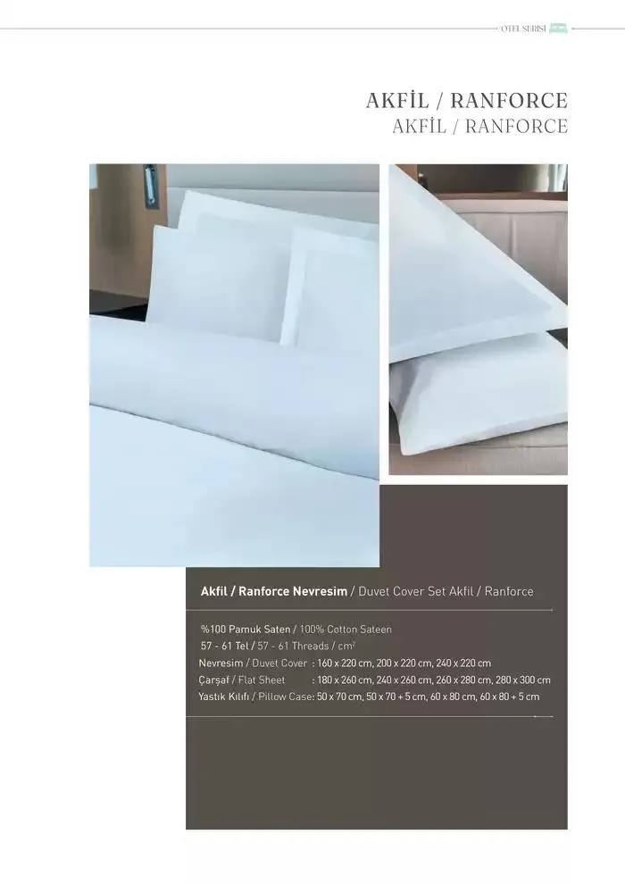 Katalog OTEL VE SPA TEKSTILI 2025 KOLEKSIYONU 8 Ocak - 31 Aralık 2025 - aktüel Sayfa 33