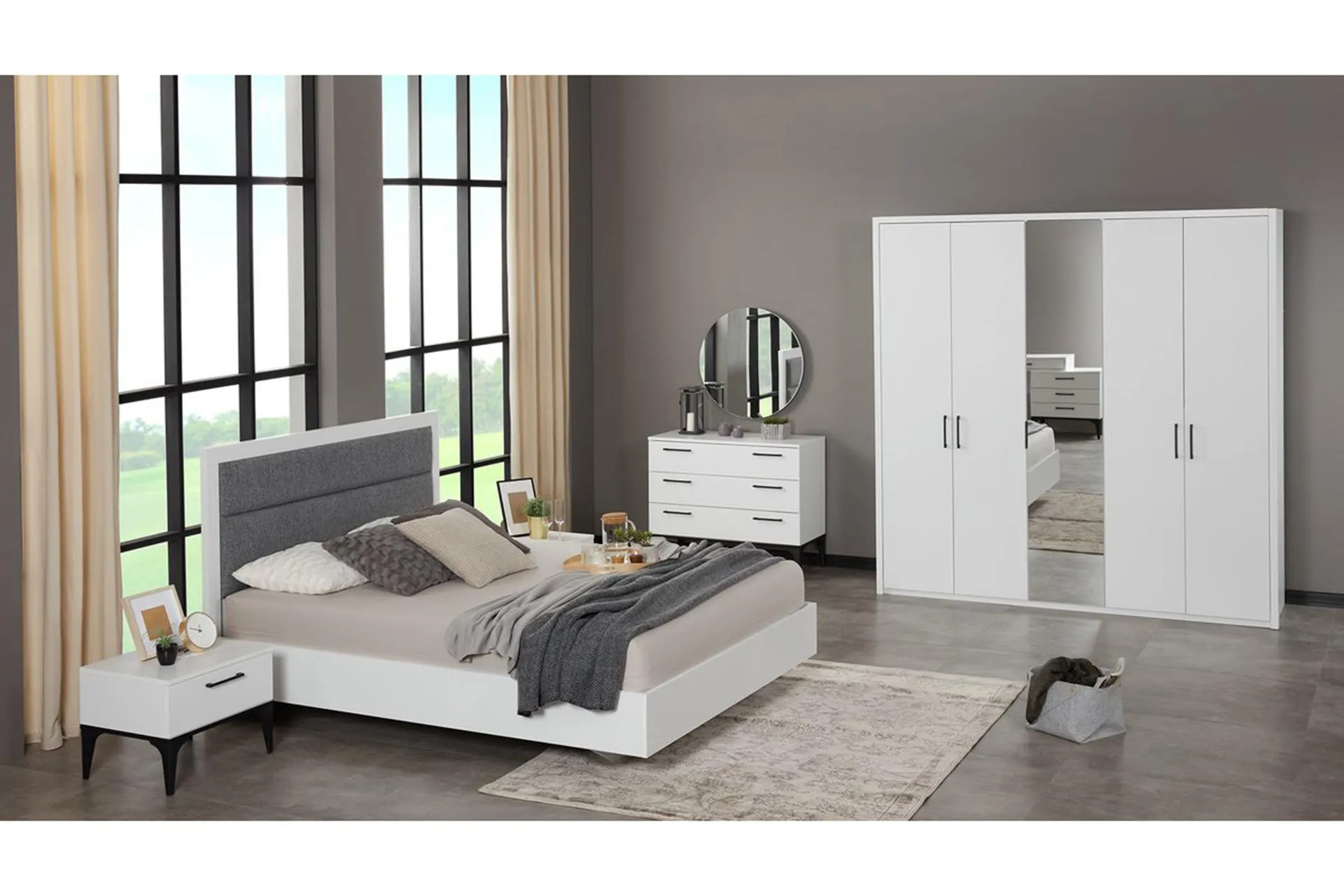 Life Yatak Odası Takımı, 5 Kapaklı