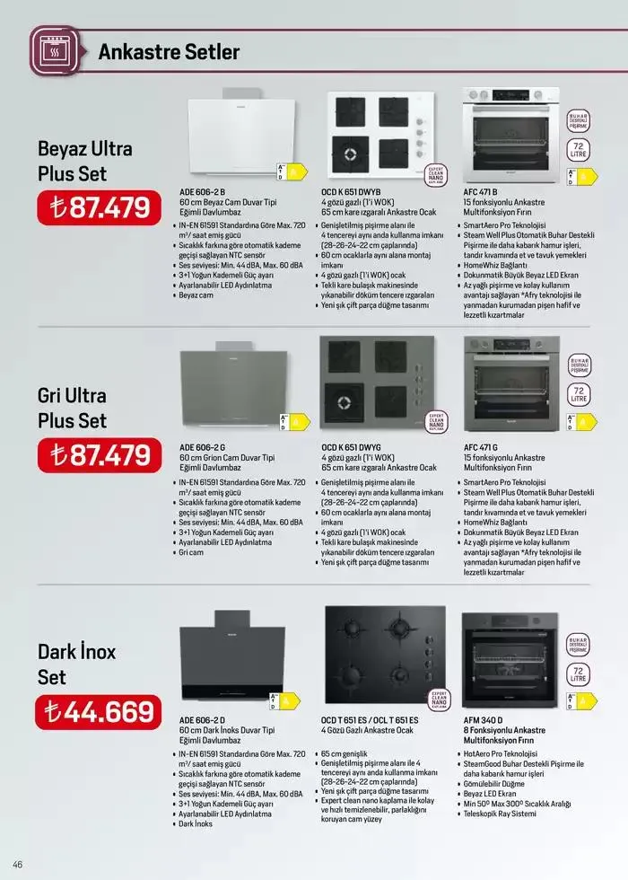 Katalog Tüm Kredi Kartlarına Peşin Fiyatına 7 Taksit Fırsatı 2 Aralık - 15 Aralık 2024 - aktüel Sayfa 44