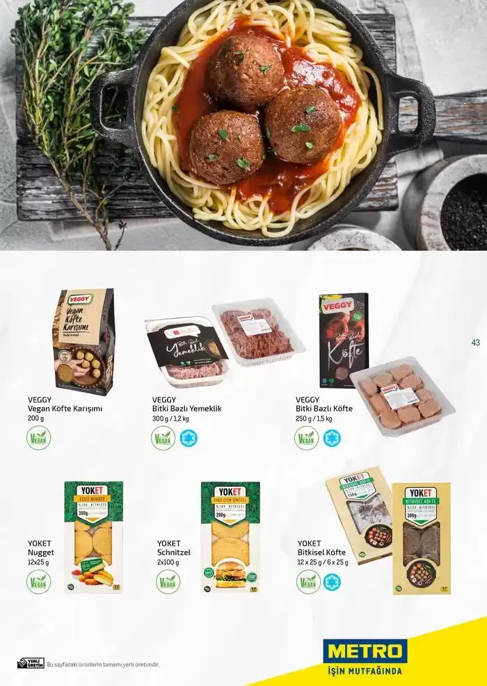 Katalog Bitki Bazlı ve Vegan 7 Şubat - 31 Aralık 2025 - aktüel Sayfa 43