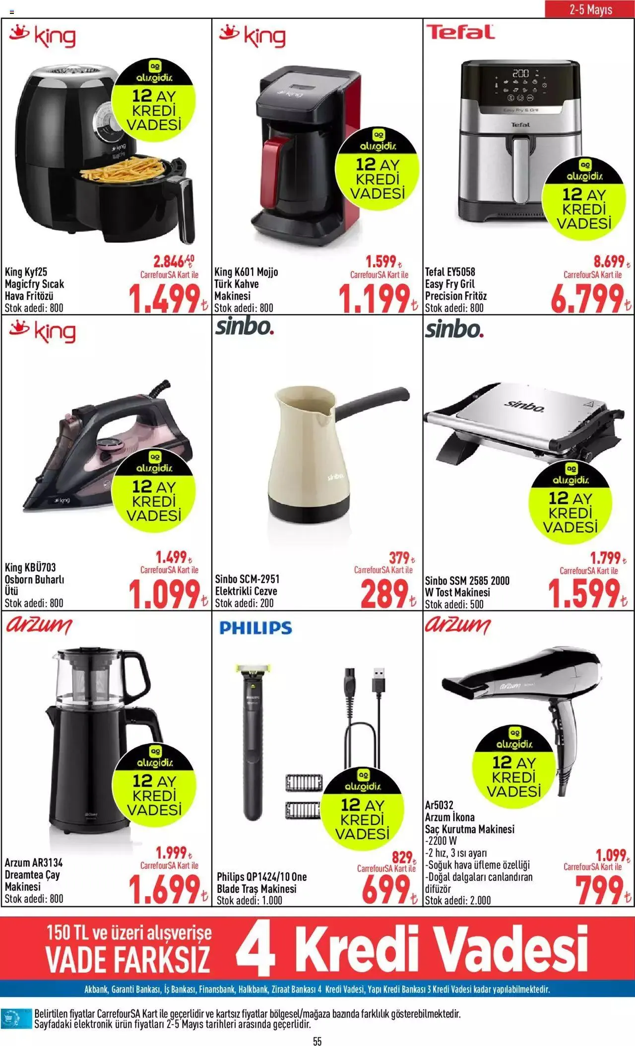 Katalog CarrefourSA Katalog 2 Mayıs - 20 Mayıs 2024 - aktüel Sayfa 56