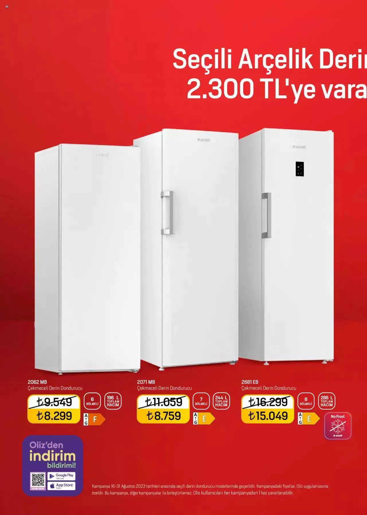 Katalog Arçelik Katalog 16 Ağustos - 31 Ağustos 2023 - aktüel Sayfa 8
