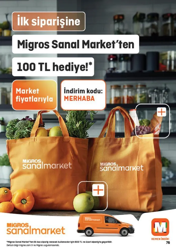 Katalog Migros katalog 27 Haziran - 11 Temmuz 2024 - aktüel Sayfa 75