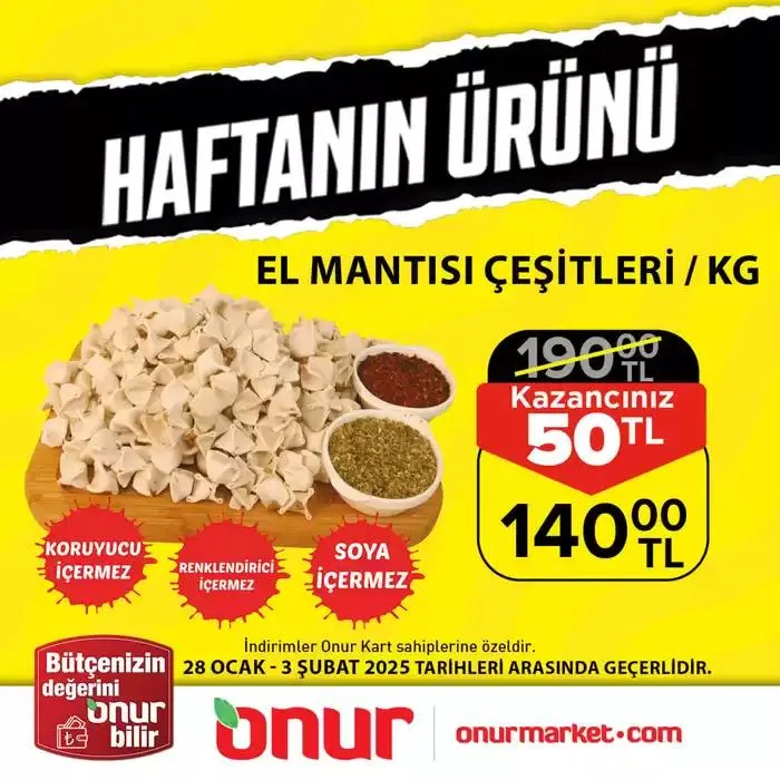 Onur Market katalog - 1